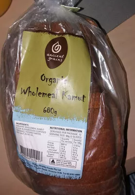 Organic Wholemeal Kamut ancient grains 680g, code 9340004000417