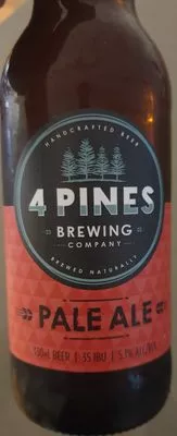 Pale Ale 4 Pines , code 9344844000019