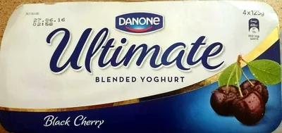 Ultimate Greek Black Cherry Danone 4x125g, code 9344962000274