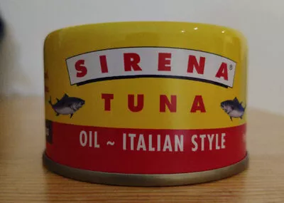 Tuna in Oil - Italian style Sirena 95 g, code 9350177000152