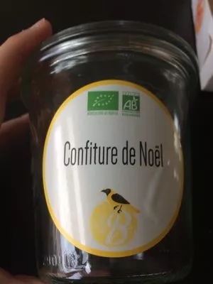 Confiture de noël Terroir Bio 270 g, code 9399126000003