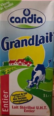 GrandLait Candia 1 l, code 9501100460042