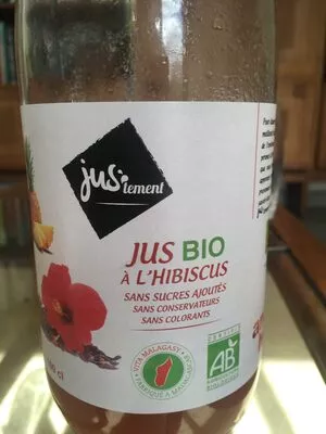 Jus bio à l’hibiscus Jus’tement 100cl, code 9506000046587