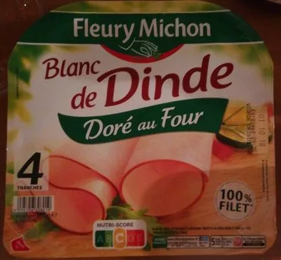 Blanc de dinde doré au four Fleury Michon , code 95064314