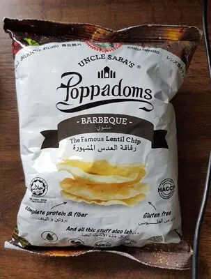 Poppadoms Barbeque  , code 9555243803976