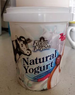 Natural Yogurt Farm Fresh 400 g, code 9555487800076