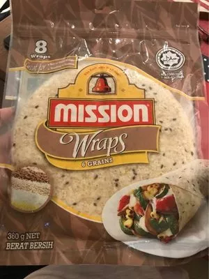 Wraps 6 grains Mission , code 9555615900142