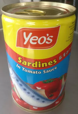 Sardines in Tomato Sauce Yeo's,  Yeos 425 g, code 9556156010284