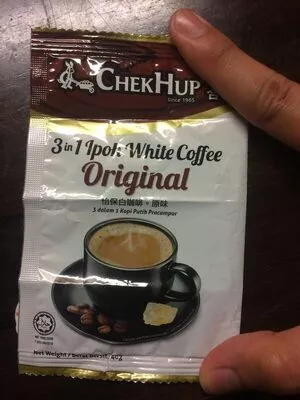 3 in 1 Ipoh White Coffee Original ChekHup , code 9556854006770