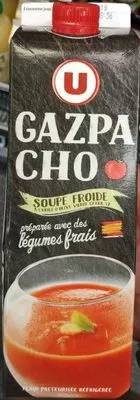 Gazpacho soupe froide préparée avec des légumes frais  , code 97711155