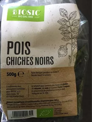 Pois chiches noirs BIOSIC 500g, code 9900000000325