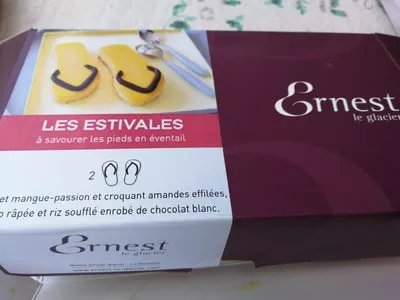 Les Estivales Mangue Passion Ernest Le Glacier 180 g (2 * 90 g), code 9900000001926