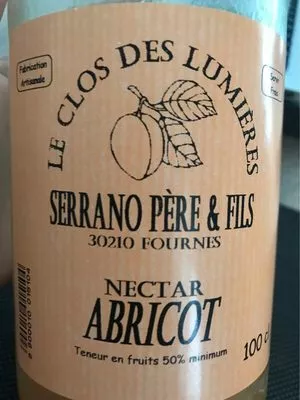 Nectar d'abricot  100 cl, code 9900010015104