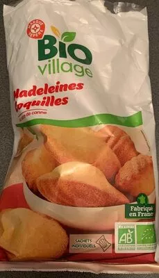 Madeleines coquilles Bio Village , code 990530101004396506